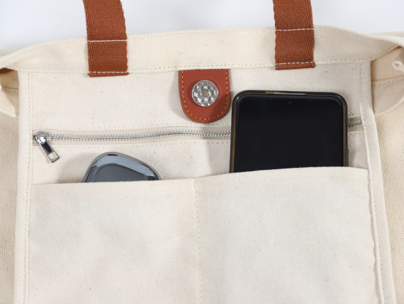 同款帆布袋 (Fat Donglai) - 米白色-02