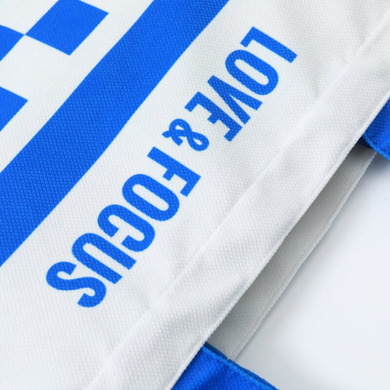 蓝白方格无底帆布包-10