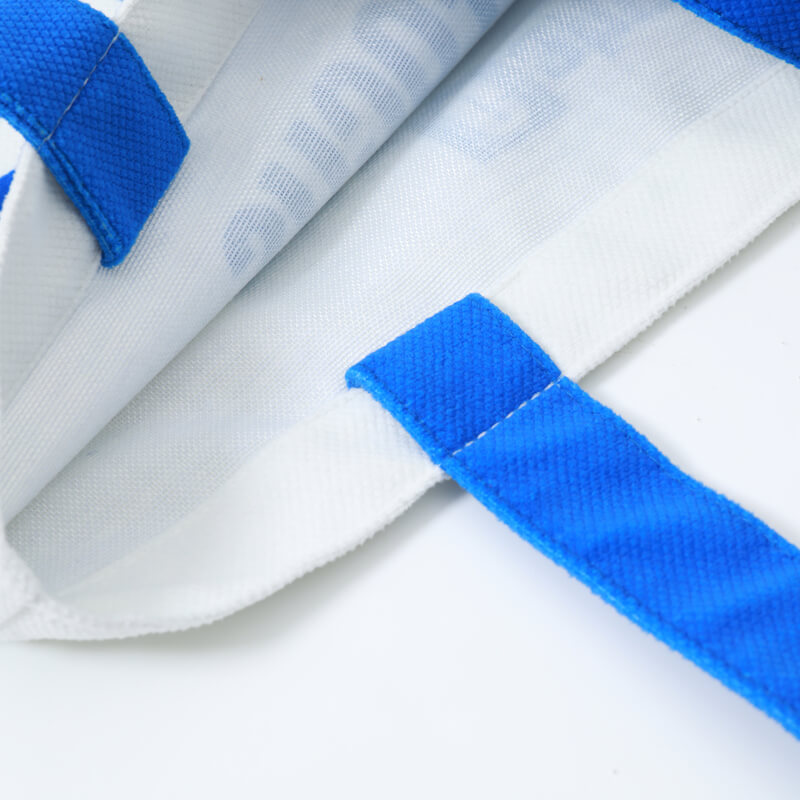 蓝白方格无底帆布包-07