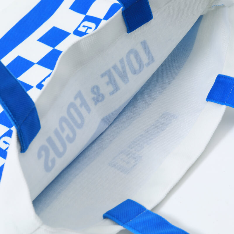 蓝白方格无底帆布包-11