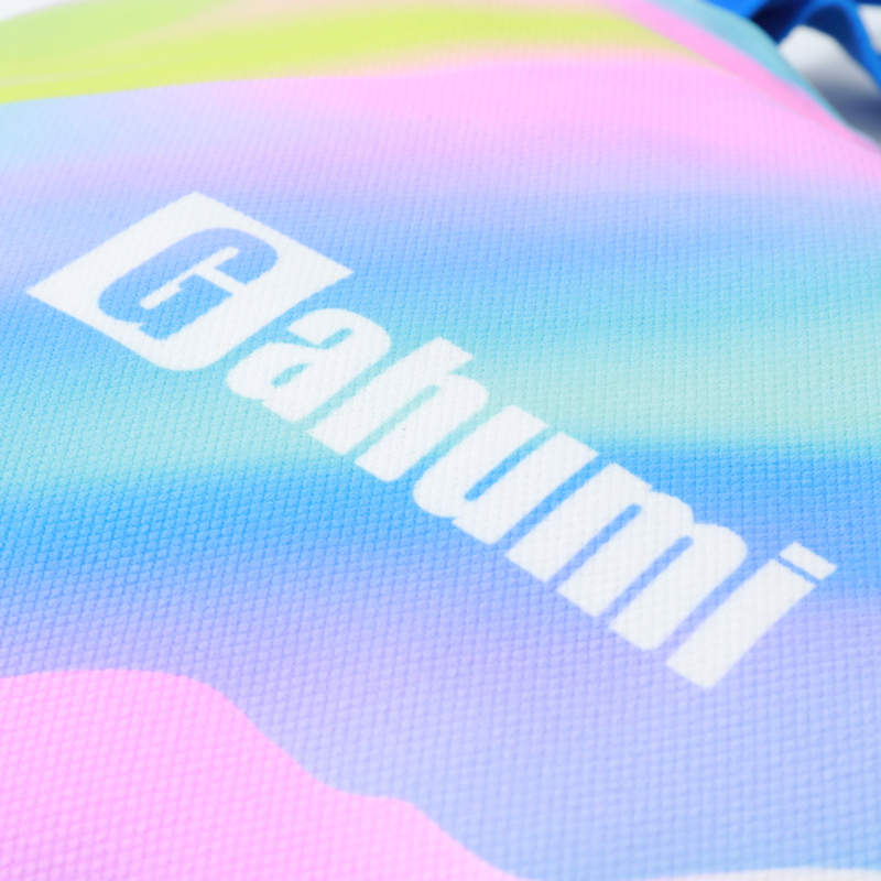 渐变粉蓝无底侧开口帆布包-06