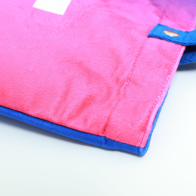 渐变色带铆钉帆布包-06