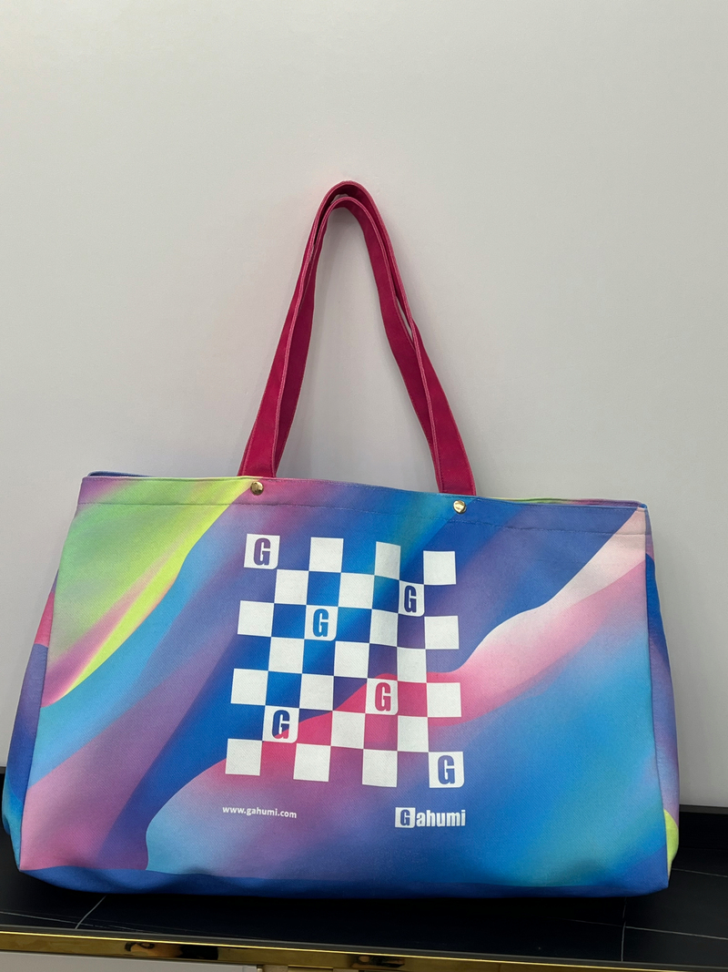 嘉绘美简约休闲帆布袋-02